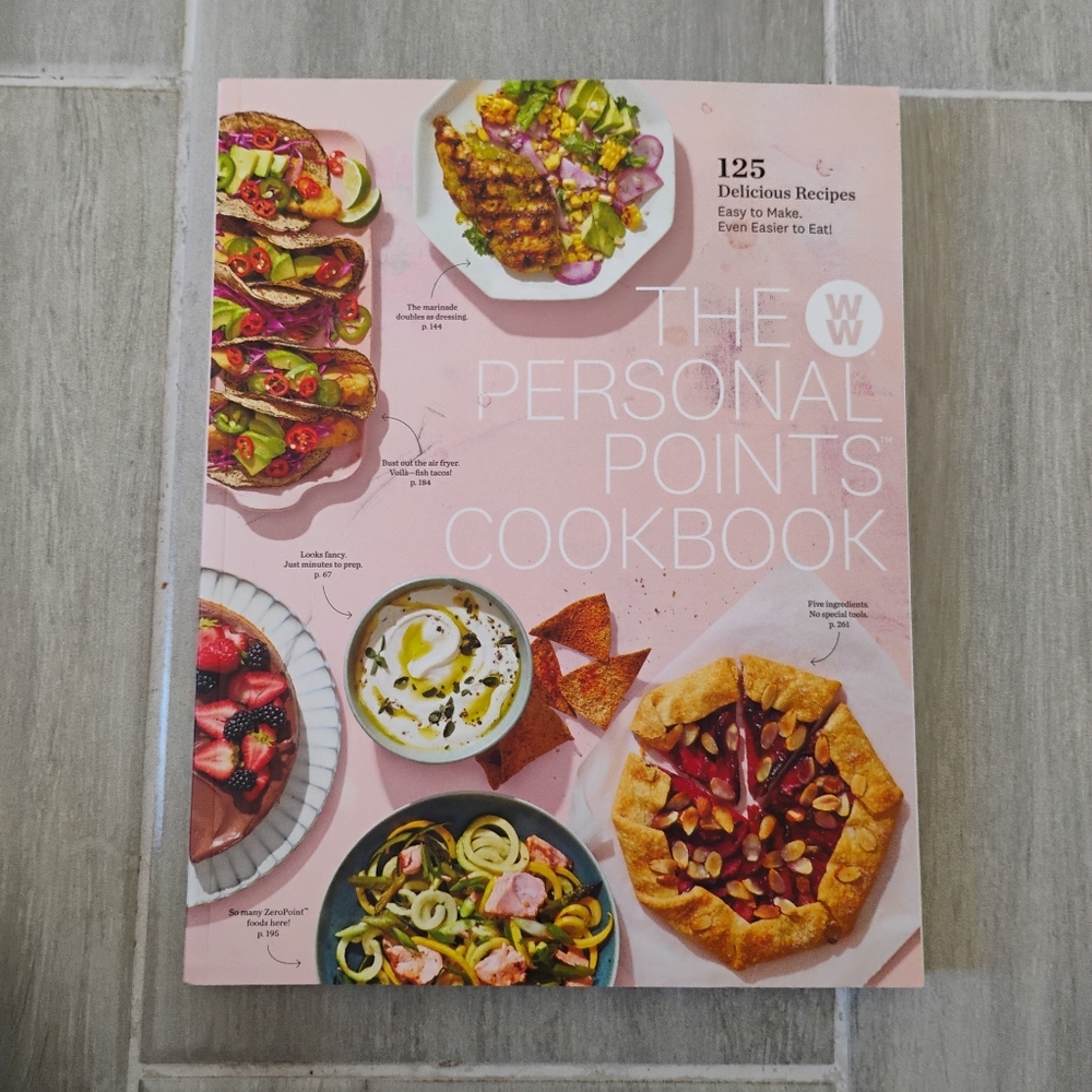 Weight Watchers The Personal Points Cookbook NWOT